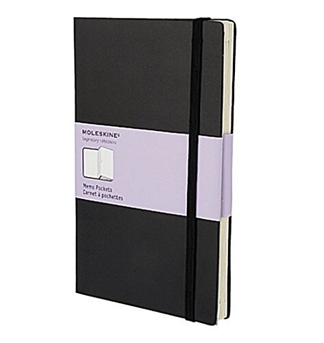 Moleskine Classic Memo Pockets, Large, Black, Hard Cover (5 X 8.25) (Other)