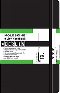 Moleskine City Notebook - Berlin, Pocket, Black, Hard Cover (3.5 X 5.5) (Imitation Leather)