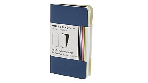 Moleskine Volant Plain Notebook: Blue (Paperback, Mini)