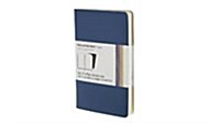 Moleskine Volant Plain Notebook: Blue (Paperback)