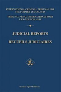 Judicial Reports / Recueils Judiciaires: 2000 (Volumes I and II) (Hardcover)