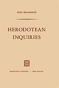 Herodotean Inquiries (Paperback, 1969)