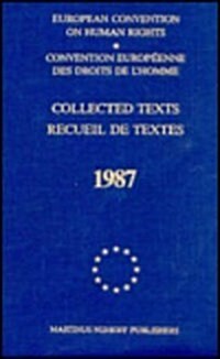 European Convention on Human Rights: Collected Texts (Hardcover, 1986)