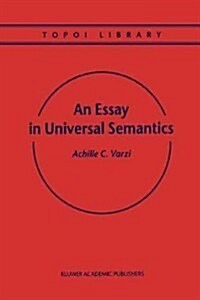 An Essay in Universal Semantics (Paperback)