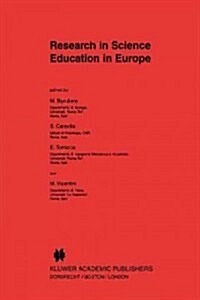 Research in Science Education in Europe (Paperback)