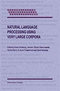 Natural Language Processing Using Very Large Corpora (Paperback, 1999)