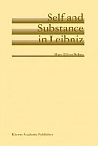 Self and Substance in Leibniz (Paperback)