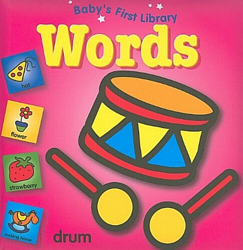 Babys First Library Words (Board Books)