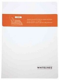Whitelines Perfect Bound A4 Lined (Paperback)
