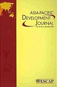 Asia-Pacific Development Journal, December 2009 (Paperback)