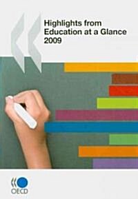 Highlights from Education at a Glance: 2009 (Paperback)