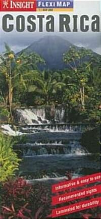 Insight Fleximap Costa Rica (Paperback, FOL, LAM, MA)