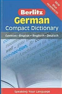 Berlitz German Compact Dictionary (Paperback, Compact, Bilingual)