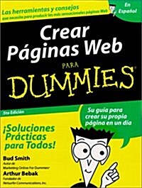 Crear Paginas Web Para Dummies (Paperback, 5)