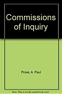 Commissions of Inquiry (Paperback)