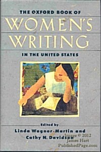 The Oxford Book of Womens Writing in the United States (Hardcover)