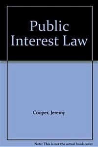 Public Interest Law (Hardcover)