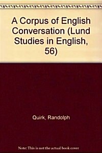 A Corpus of English Conversation (Hardcover)