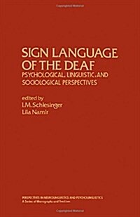 Sign Language of the Deaf (Hardcover)