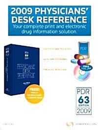 Physicians Desk Reference 2009 (Hardcover, CD-ROM, 63th)