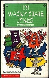 101 Wacky State Jokes (Paperback, 1)