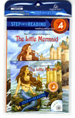 Step into Reading 4 : The Little Mermaid (Paperback + CD 1장) - Step into Reading 4
