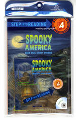 Spooky America : Four Real Ghost Stories (Paperback + CD 1장) - Step into Reading 4