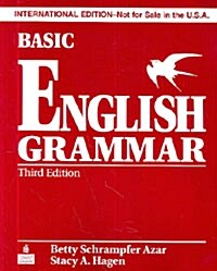 [중고] Basic English Grammar (Paperback, CD, 3rd, Student)
