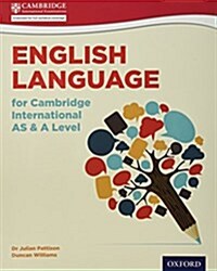 English Language for Cambridge International AS and A Level Student Book & Token Online Book (Package)