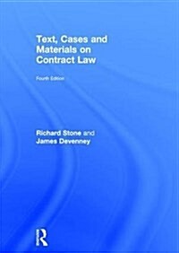 Text, Cases and Materials on Contract Law (Hardcover, 4 New edition)