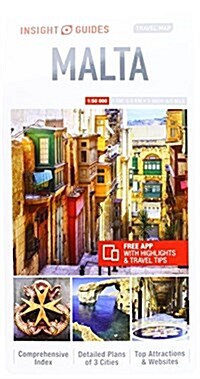 Insight Guides Travel Maps Malta (Sheet Map, 5 Revised edition)