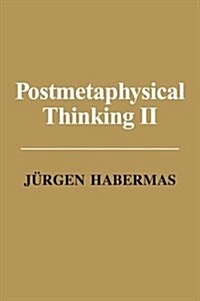 Postmetaphysical Thinking II (Hardcover)