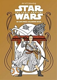 Star Wars Art of Colouring the Force Awakens (Paperback)