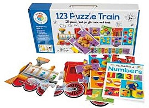 Building Blocks 123 Puzzle Train (Paperback)