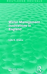 Water Management Innovations in England (Paperback)