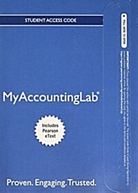 Myaccountinglab with Pearson Etext -- Access Card -- For Horngrens Financial & Managerial Accounting, the Financial Chapters (Hardcover, 6)