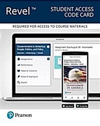 Revel for Government in America: People, Politics, and Policy - 2016 Presidential Election -- Access Card (Hardcover, 17)