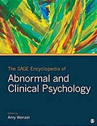 The Sage Encyclopedia of Abnormal and Clinical Psychology (Hardcover)