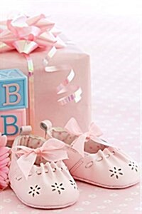 Pink Baby Shoes Journal: 150 Page Lined Notebook/Diary (Paperback)
