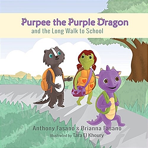Purpee the Purple Dragon and the Long Walk to School (Paperback)
