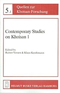 Contemporary Studies on Khoisan (Hardcover)