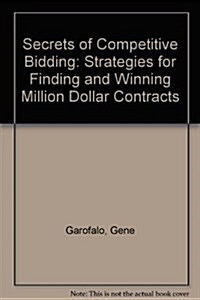 Secrets of Competitive Bidding (Hardcover)