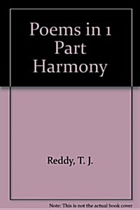 Poems in 1 Part Harmony (Paperback)