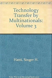 Technology Transfer by Multinationals (Hardcover)