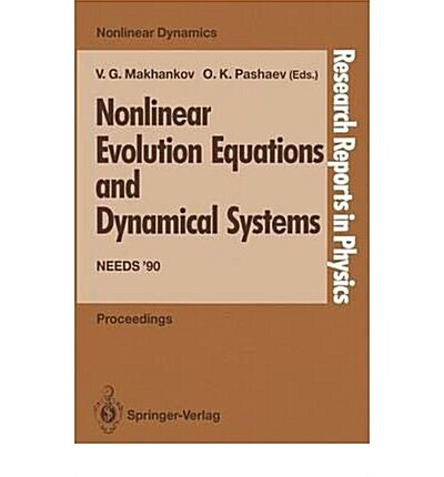 Nonlinear Evolution Equations and Dynamical Systems Needs 90 (Paperback)