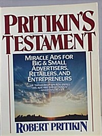 Pritikins Testament (Paperback)