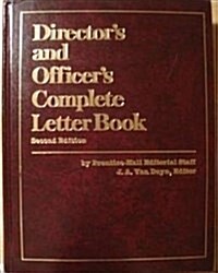 Directors and Officers Complete Letterbook (Hardcover, 3rd, Subsequent)