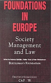 Foundations in Europe: Society, Management, and Law (Hardcover)