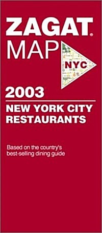 Zagat Map 2003 New York City Restaurants (Map)
