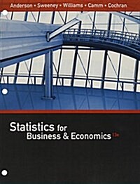 Statistics for Business & Economics + Mindtap Business Statistics, 1 Term - 6 Months Access Card (Loose Leaf, 13th, PCK)